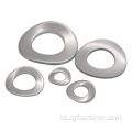 DIN137 Tekanan tinggi gelombang baja stainless washer elasher wave spring lock washer